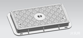 复杂方形井盖装配图纸合集的封面图