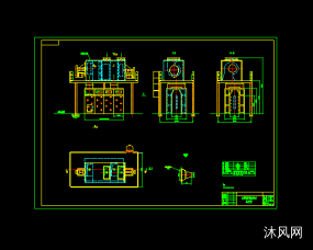 金属结构件涂装设备强冷室设计图图纸合集的封面图