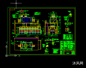 汽车涂装设备强冷室设计图图纸合集的封面图