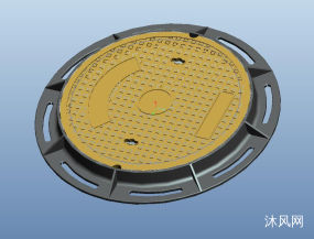 下水道井盖三维模型图纸图纸合集的封面图