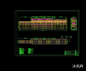 年产10万辆桥车中涂喷漆室设计总图图纸合集的封面图