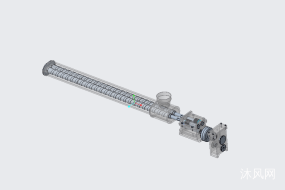 双螺杆挤出机三维设计