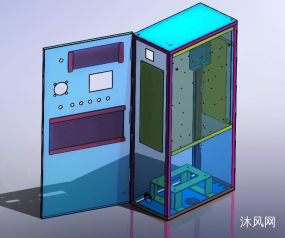 钣金制作配电柜的画法和拆图