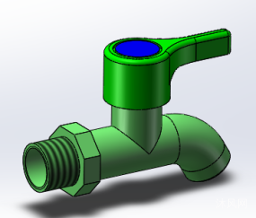 水龙头三维图