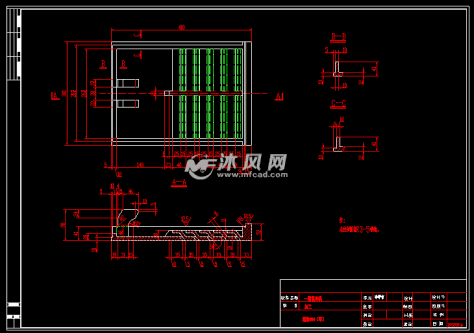 篦冷机篦板全图的图纸预览图