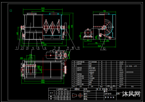 500Kg螺带混合机全套生产图纸