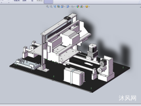 3D喷涂机（机械原理）设计模型