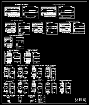 西门子Siemens S7-200 SMART PLC 模块外形尺寸图IO接线图CAD图纸