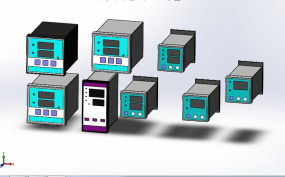 8款模型TX系列数显温控器设计模型