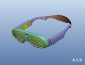 智能AR眼镜结构设计