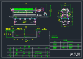 板框压滤机CAD图纸