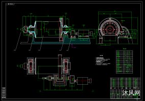 2745球磨机图纸图纸合集的封面图
