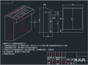 电气控制柜CAD图纸