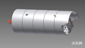 TBM3000挖掘式盾构机完整三维模型