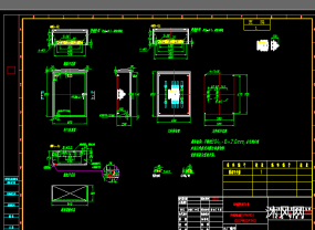 隔离开关箱CAD图纸