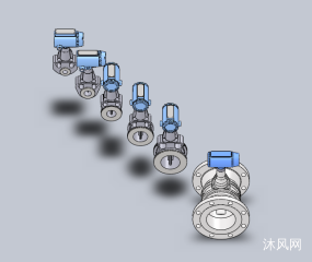 流量计（多种型号）设计模型