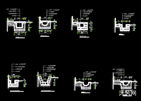 各种排水沟节点详图