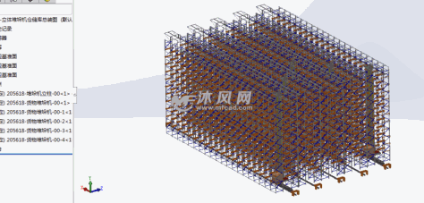 仓库总装图的图纸预览图