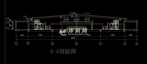 aa剖视图的图纸预览图