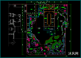 木结构古建筑小园林全套建筑施工图纸图纸合集的封面图