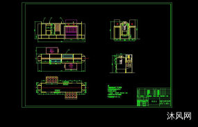 工程车结构件喷粉室7.5米长之设计总图图纸合集的封面图