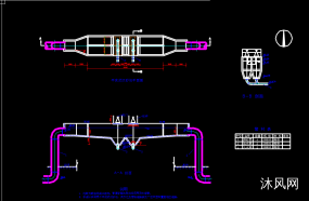 平流式沉砂池CAD图纸