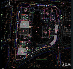 CAD城中村改建项目总平面图图纸合集的封面图