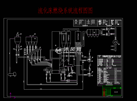 流程图的图纸预览图