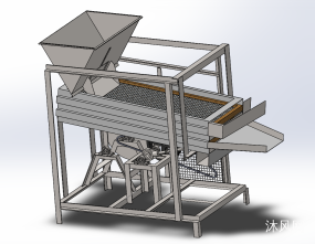 种子分级机分选机选种机带参模型
