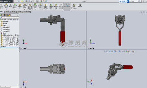 FM50M夹具图的图纸预览图