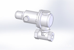 fisher 627型调压阀模型