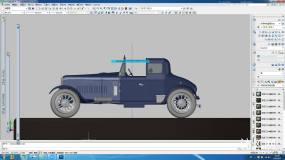 老爷车AUTOCAD模型文件