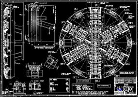 法马通（NFM）盾构机刀盘图纸