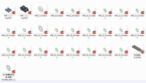 很全的不同类型链轮和链条3D选型库