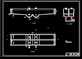 平流式沉砂池CAD