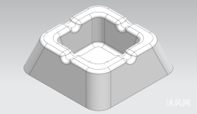 烟灰缸模型 UG建模