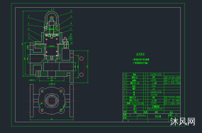 安全阀CAD图