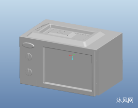 详解的美的微波炉设计模型