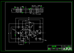 冲压模具课程设计（含全套CAD）