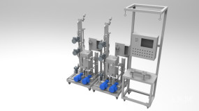 充油系统注油系统注油器模型