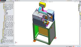全自动沾锡机设计模型