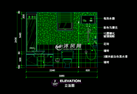 立面图的图纸预览图