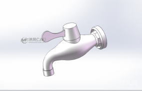 SolidWorks水龙头