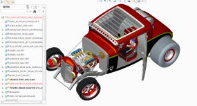 福特EcoBoost Hot Rod经典老爷车 3D模型