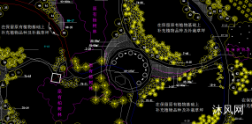 公园植物配置图纸图纸合集的封面图