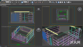 小影院VIP厅CAD图及3D模型