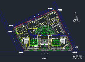 万科城市广场建筑方案及CAD扩初图纸合集的封面图