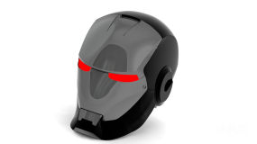钢铁侠头盔设计模型设计