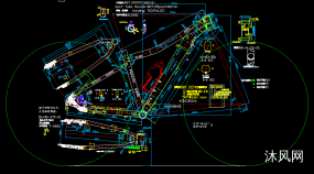 自行车架设计图纸