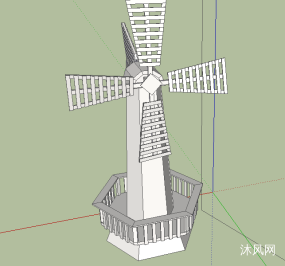 荷兰风车模型设计